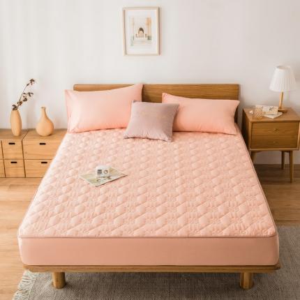 91家纺网 家纺一手货源 找家纺 （总）席世家2022新款水洗棉夹棉床笠A类全棉床笠日系无印风