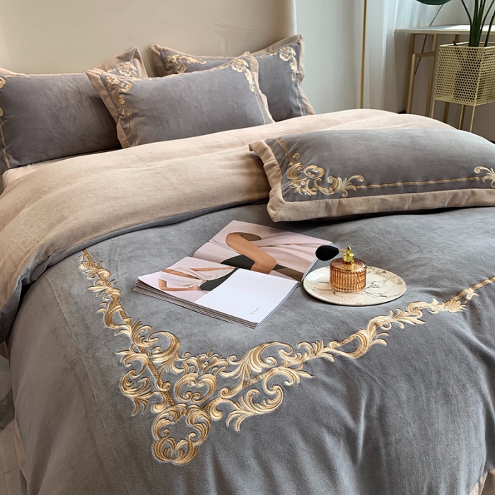 91家纺网 家纺一手货源 找家纺 （总）馨蕊2021秋冬轻奢煦暖绒 巴比伦系列