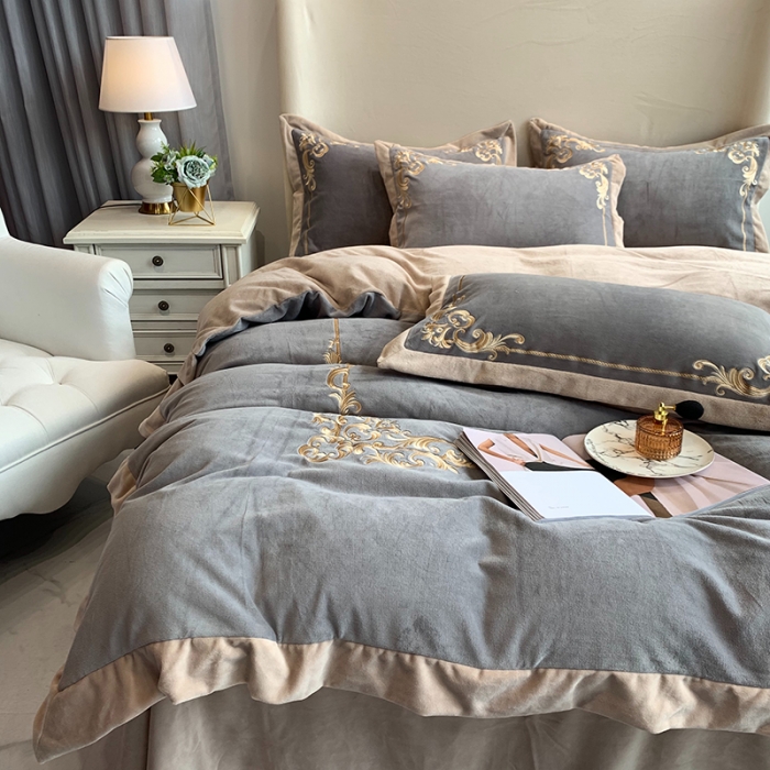 91家纺网 家纺一手货源 找家纺 （总）馨蕊2021秋冬轻奢煦暖绒 巴比伦系列