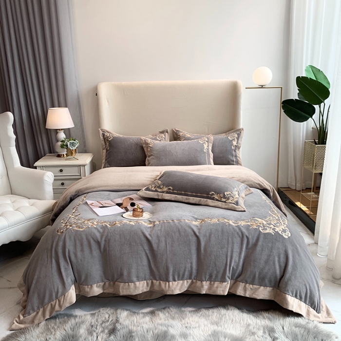 91家纺网 家纺一手货源 找家纺 （总）馨蕊2021秋冬轻奢煦暖绒 巴比伦系列