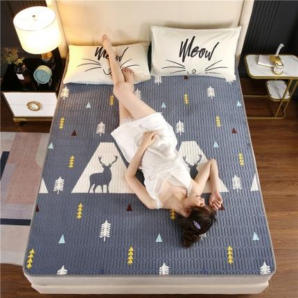 91家纺网 家纺一手货源 找家纺 （总）东宇床垫 2022新款水晶绒乳胶床垫