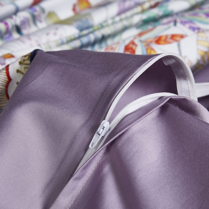 91家纺网 家纺一手货源 找家纺 朵希曼2023新款60S数码长绒棉套件 爱丽丝