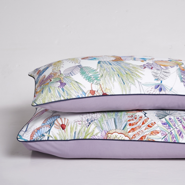 91家纺网 家纺一手货源 找家纺 朵希曼2023新款60S数码长绒棉套件 爱丽丝