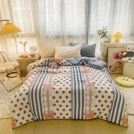 91家纺网 家纺一手货源 找家纺 （总）寐居 2021针织棉印花冬被