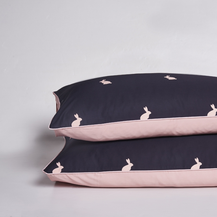 91家纺网 家纺一手货源 找家纺 朵希曼2023新款60S数码长绒棉套件 浅夏淡忆