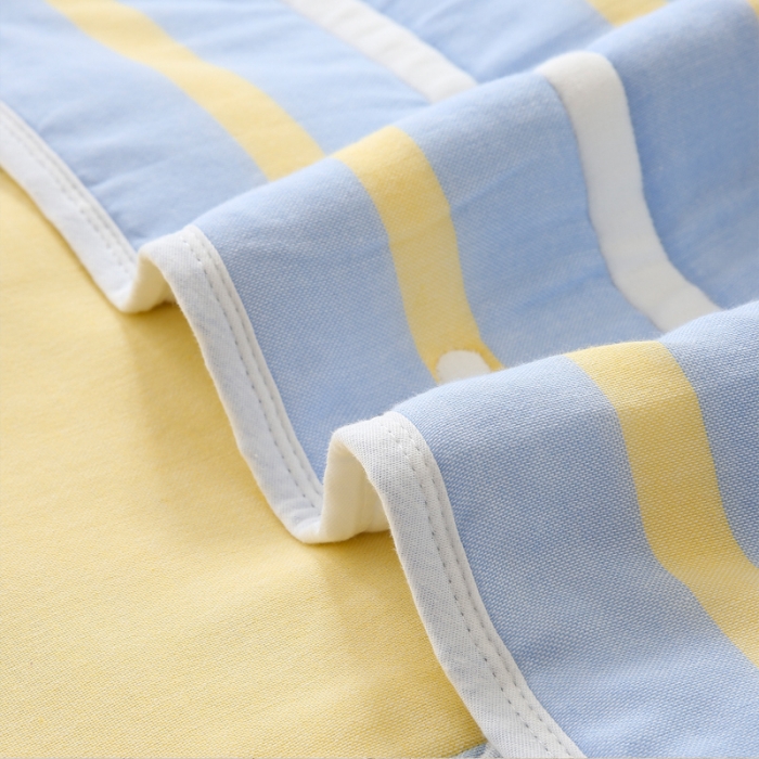 91家纺网 家纺一手货源 找家纺 朴尔 2020年新款全棉十层纱布加厚儿童盖被毛巾被 爱跳舞的姑娘兰