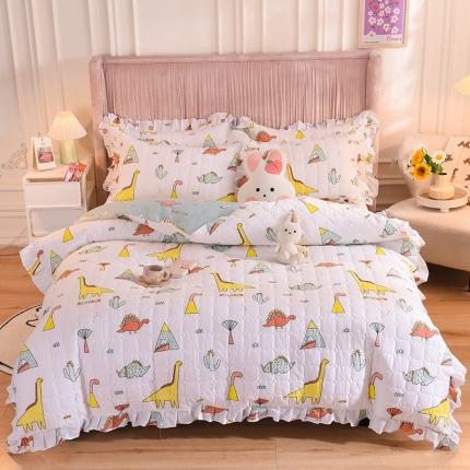 91家纺网 家纺一手货源 找家纺 （总）甜之梦 2025新款全棉印花夹棉抗菌被套可定制任何尺寸