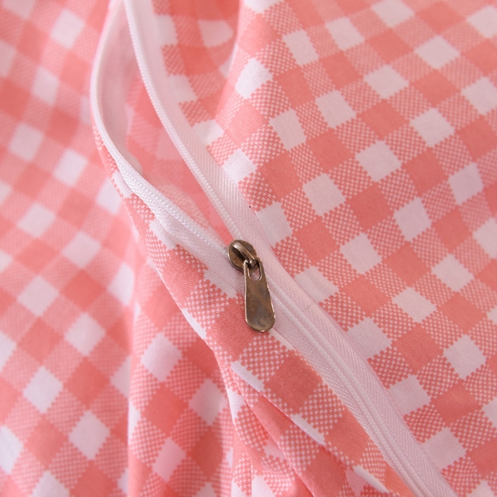 91家纺网 家纺一手货源 找家纺 甜之梦 2025新款全棉印花夹棉抗菌被套 粉红佳人