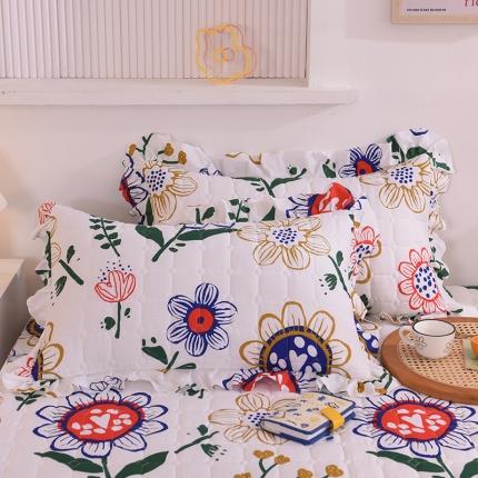 91家纺网 家纺一手货源 找家纺 （总）甜之梦 2025新款全棉印花夹棉抗菌枕套