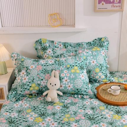 91家纺网 家纺一手货源 找家纺 （总）甜之梦 2025新款全棉印花夹棉抗菌枕套