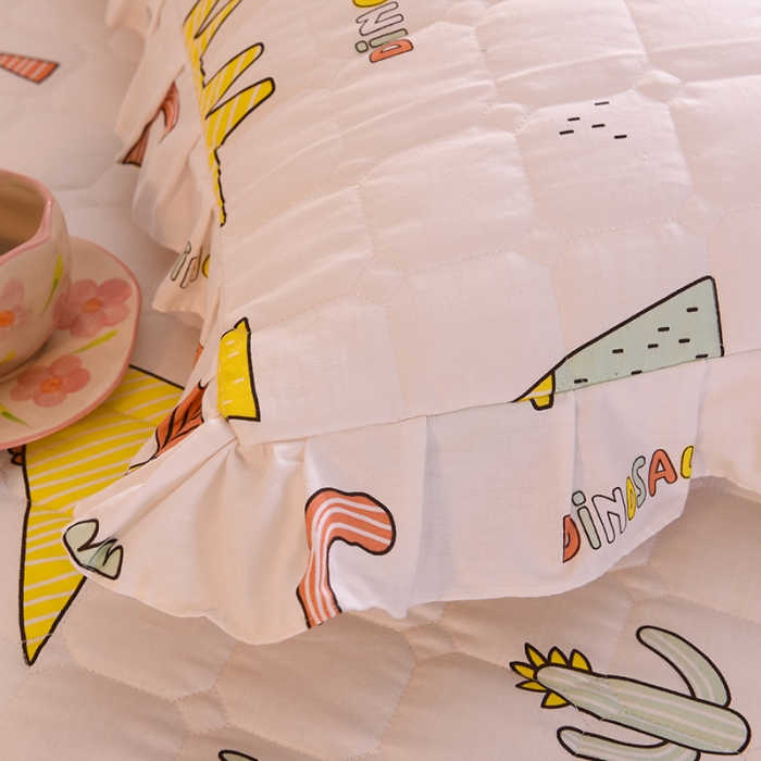 91家纺网 家纺一手货源 找家纺 （总）甜之梦 2025新款全棉印花夹棉抗菌枕套