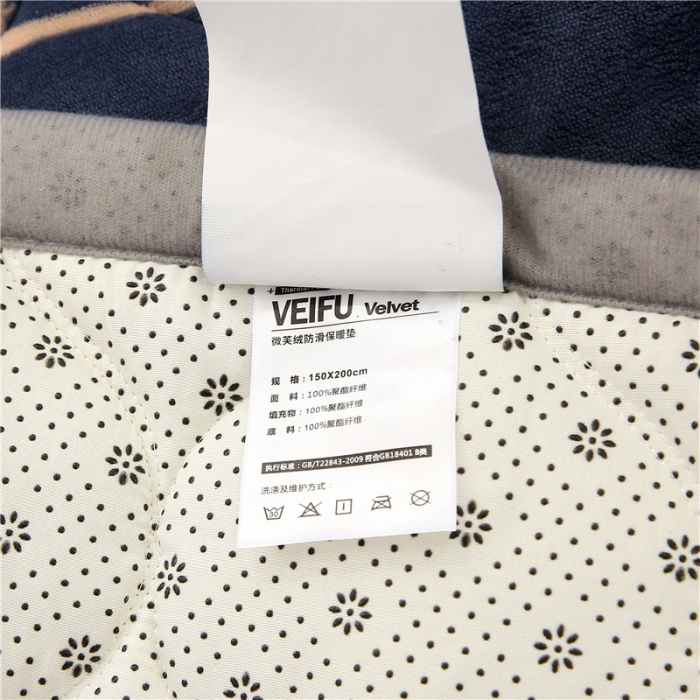 91家纺网 家纺一手货源 找家纺 东宇床垫 2022新款加厚微芙绒床垫 幸运鹿