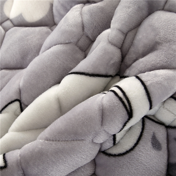 91家纺网 家纺一手货源 找家纺 东宇床垫 2022新款加厚牛奶绒床垫 小海豚