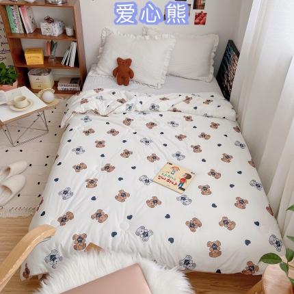 91家纺网 家纺一手货源 找家纺 （总）星期八 2021新款大豆针织春秋被冬被