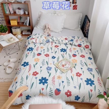 91家纺网 家纺一手货源 找家纺 （总）星期八 2021新款大豆针织春秋被冬被