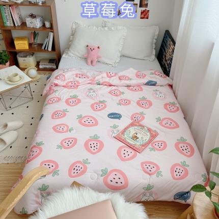 91家纺网 家纺一手货源 找家纺 （总）星期八 2021新款大豆针织春秋被冬被