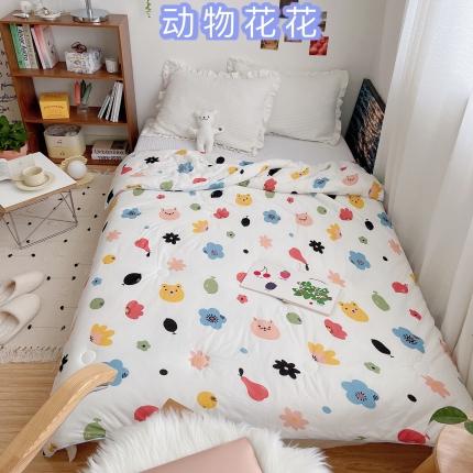 91家纺网 家纺一手货源 找家纺 （总）星期八 2021新款大豆针织春秋被冬被