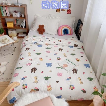 91家纺网 家纺一手货源 找家纺 （总）星期八 2021新款大豆针织春秋被冬被