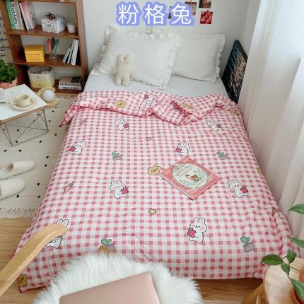 91家纺网 家纺一手货源 找家纺 （总）星期八 2021新款大豆针织春秋被冬被