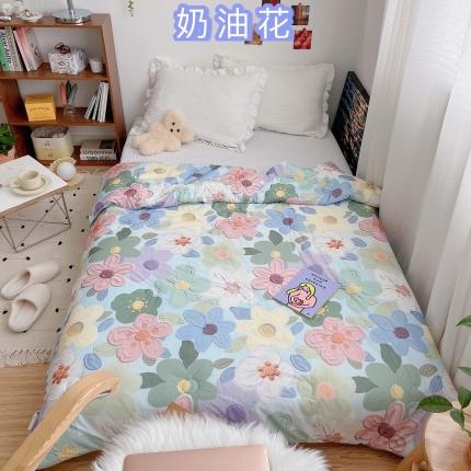 91家纺网 家纺一手货源 找家纺 （总）星期八 2021新款大豆针织春秋被冬被