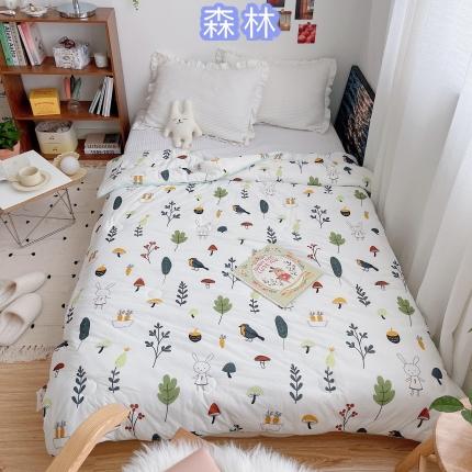 91家纺网 家纺一手货源 找家纺 （总）星期八 2021新款大豆针织春秋被冬被