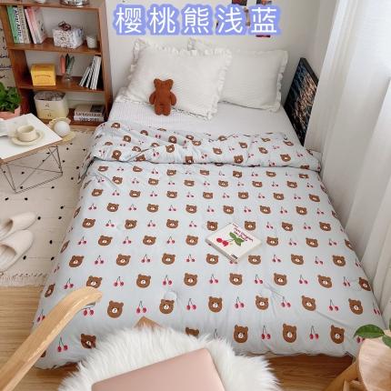 91家纺网 家纺一手货源 找家纺 （总）星期八 2021新款大豆针织春秋被冬被