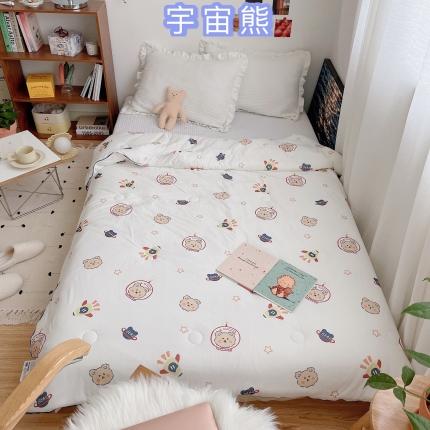 91家纺网 家纺一手货源 找家纺 （总）星期八 2021新款大豆针织春秋被冬被