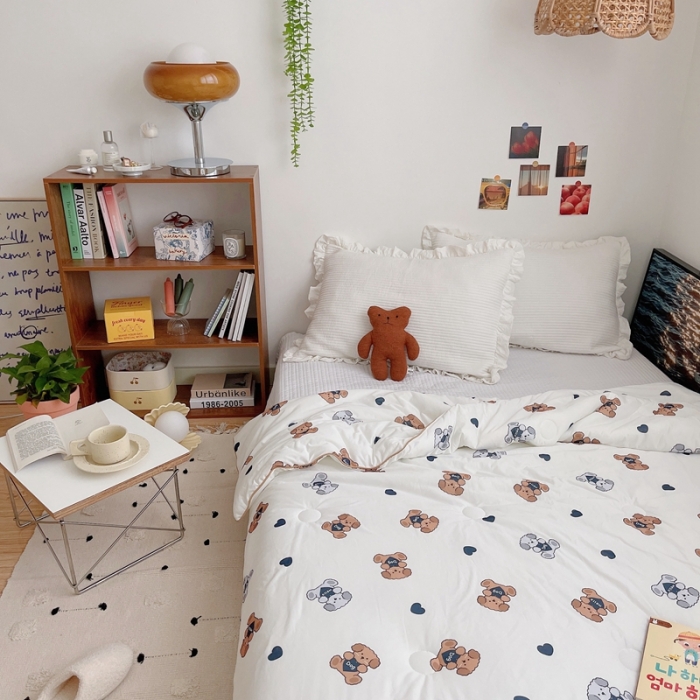 91家纺网 家纺一手货源 找家纺 （总）星期八 2021新款大豆针织春秋被冬被