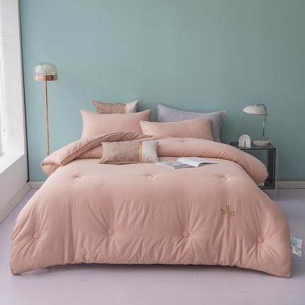 91家纺网 家纺一手货源 找家纺 （总）头等舱 全棉A类提花大豆抗菌防螨秋冬被（简约）