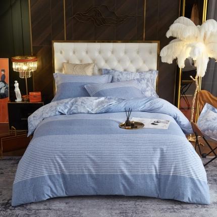 91家纺网 家纺一手货源 找家纺 （总）威克凯丽 2023新款全棉活性生态磨毛四件套