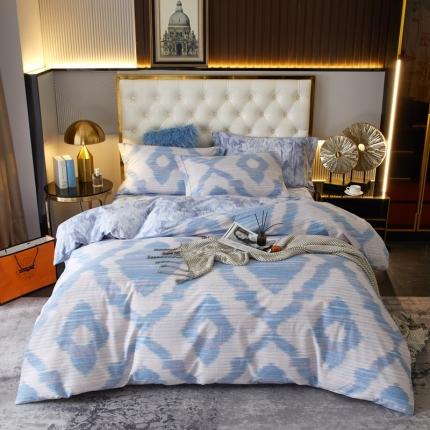 91家纺网 家纺一手货源 找家纺 （总）威克凯丽 2023新款全棉活性生态磨毛四件套