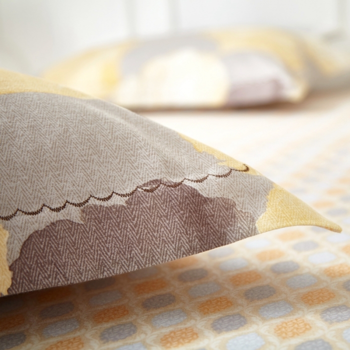 91家纺网 家纺一手货源 找家纺 威克凯丽 2023新款全棉活性生态磨毛四件套椿湫