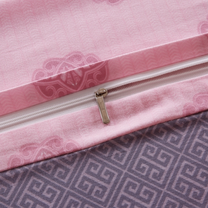 91家纺网 家纺一手货源 找家纺 威克凯丽 2023新款全棉活性生态磨毛四件套柔汐