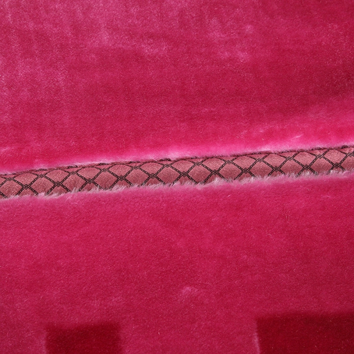 91家纺网 家纺一手货源 找家纺 新月家纺2021新款月光毯毛毯1129红紫