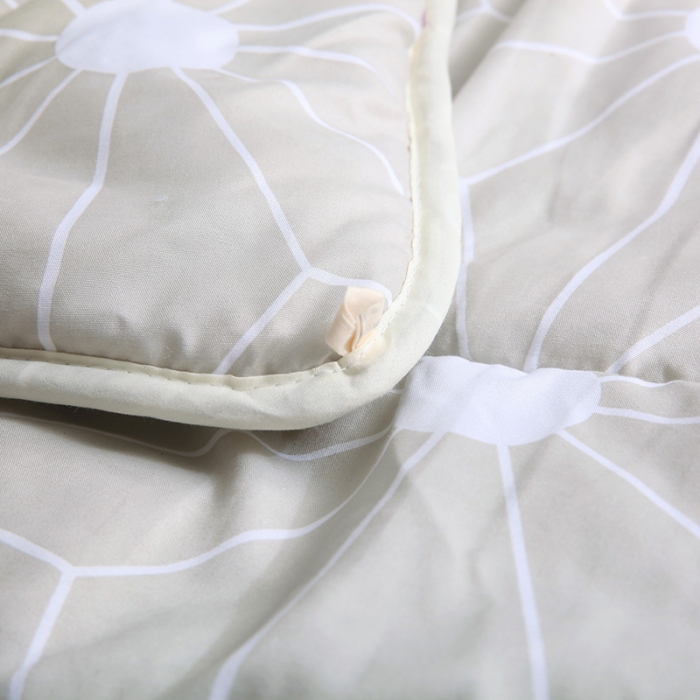 91家纺网 家纺一手货源 找家纺 欧雅搁 2025印花暖绒秋冬被春秋被子加厚被芯空调被学生宿舍 思维空间灰色