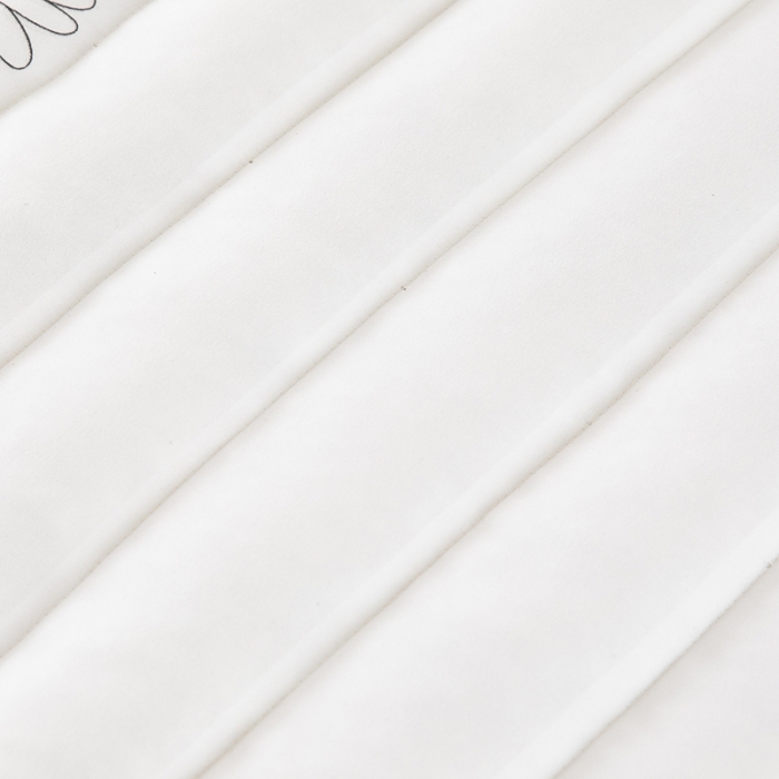 91家纺网 家纺一手货源 找家纺 枕之坊 2021新款印花艾草低枕 白色