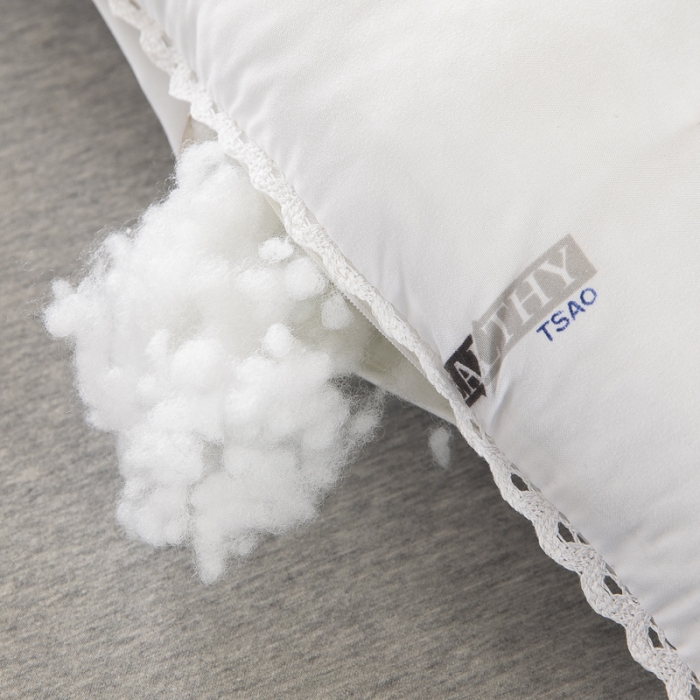 91家纺网 家纺一手货源 找家纺 枕之坊 2021新款印花艾草低枕 白色