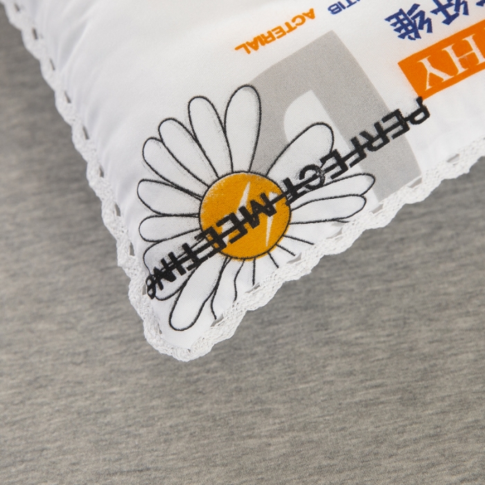 91家纺网 家纺一手货源 找家纺 枕之坊 2021新款印花艾草低枕 白色