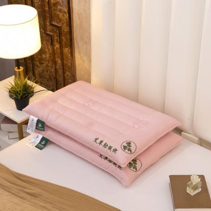 91家纺网 家纺一手货源 找家纺 枕之坊 2021新款艾草助眠低枕 粉色