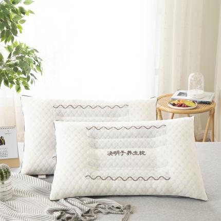 （总）枕之坊 2021新款针织决明子养生枕