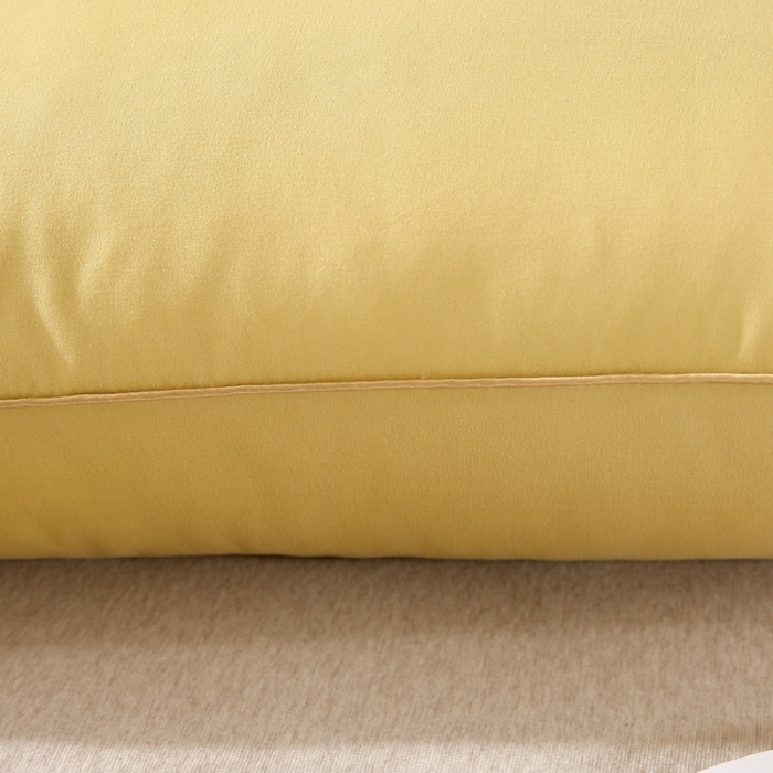 91家纺网 家纺一手货源 找家纺 天意美2021新款艾草薄荷抑菌护颈枕 艾草-黄