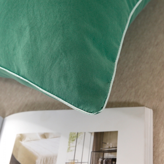 91家纺网 家纺一手货源 找家纺 天意美2021新款艾草薄荷抑菌护颈枕 艾草-绿