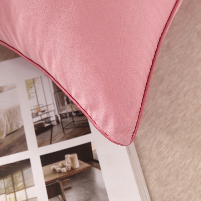 91家纺网 家纺一手货源 找家纺 天意美2021新款艾草薄荷抑菌护颈枕 薄荷-粉