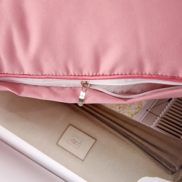 91家纺网 家纺一手货源 找家纺 天意美2021新款艾草薄荷抑菌护颈枕 薄荷-粉