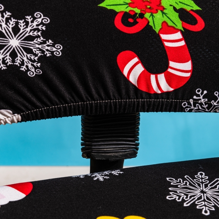 91家纺网 家纺一手货源 找家纺 弹力印花分体椅套 办公室转椅套 员工椅套子 弹力椅子套