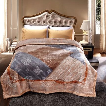 91家纺网 家纺一手货源 找家纺 （总）新月家纺2021新款水晶绒毛毯毯子