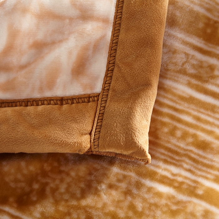 91家纺网 家纺一手货源 找家纺 新月家纺2021新款水晶绒毛毯毯子心灵之语