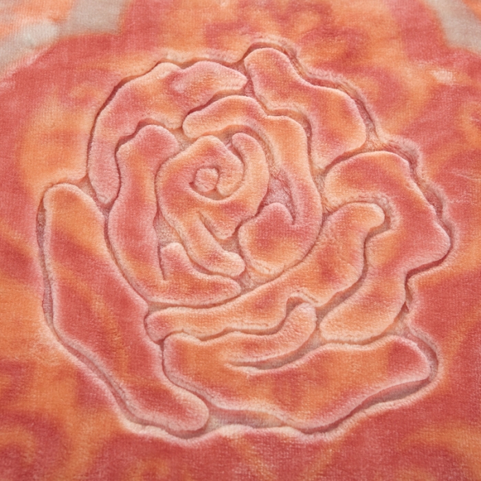 91家纺网 家纺一手货源 找家纺 新月家纺2021新款水晶绒毛毯毯子心心相印