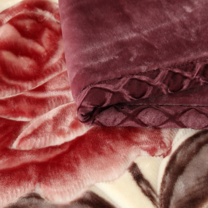 91家纺网 家纺一手货源 找家纺 新月家纺2021新款超柔毛毯210灰