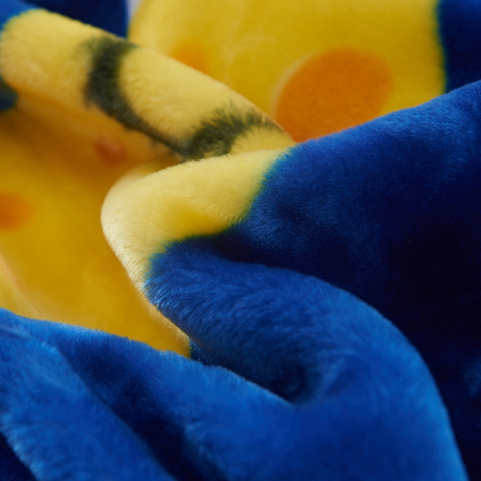 91家纺网 家纺一手货源 找家纺 新月家纺2021新款超柔毛毯晚安